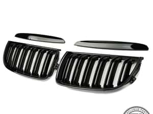 Grile Duble compatibile cu BMW Seria 3 E90 E91 M Design — miniatura 3