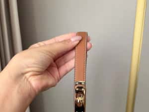 Curea hermes kelly piele naturala — miniatura 2