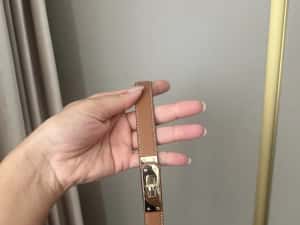 Curea hermes kelly piele naturala — miniatura 5