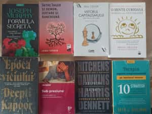 Carti dezvoltare personala, psihologie, sanatate, economie (lichidare biblioteca)