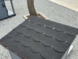 Cusca câine acoperiș plat, izolată complet + accesorii incluse — miniatura 4