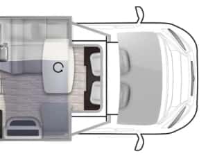 Autorulota Semiintegrata Elnagh T-LOFT 530, nou, an 2026 — miniatura 2