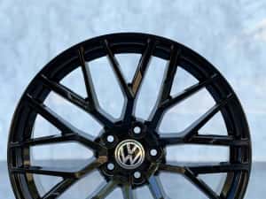 jante 20 volkswagen r20 black vw — miniatura 3