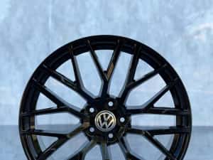 jante 20 volkswagen r20 black vw — miniatura 4