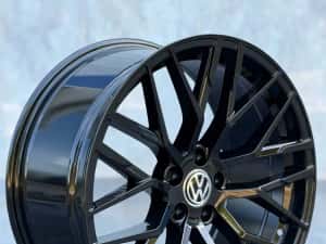 jante 20 volkswagen r20 black vw — miniatura 5