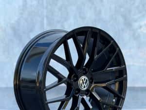 jante 20 volkswagen r20 black vw — miniatura 6