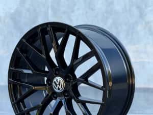 jante 20 volkswagen r20 black vw — miniatura 7