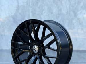 jante 20 volkswagen r20 black vw — miniatura 8