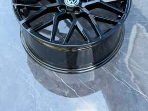 jante 20 volkswagen r20 black vw — miniatura 10