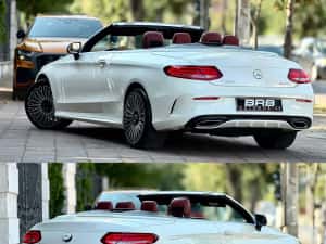 • Mercedes C Classe 2018 •  C200 4 Matic CABRIO / Extra full / Burmester / Soft Top Visiniu • Parc Auto / Rate / Garantie • — miniatura 4
