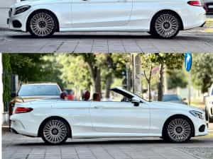 • Mercedes C Classe 2018 •  C200 4 Matic CABRIO / Extra full / Burmester / Soft Top Visiniu • Parc Auto / Rate / Garantie • — miniatura 5