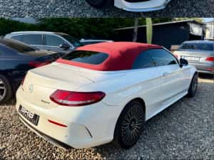 • Mercedes C Classe 2018 •  C200 4 Matic CABRIO / Extra full / Burmester / Soft Top Visiniu • Parc Auto / Rate / Garantie • — miniatura 7