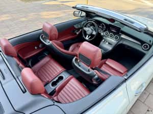 • Mercedes C Classe 2018 •  C200 4 Matic CABRIO / Extra full / Burmester / Soft Top Visiniu • Parc Auto / Rate / Garantie • — miniatura 9