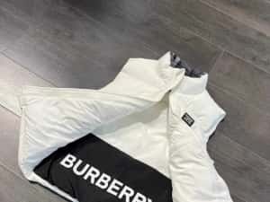 Vesta Burberry Noua Alb & Negru — miniatura 3
