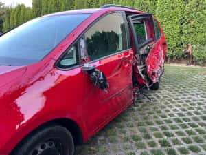 Seat Alhambra avariat Xenon*Panoramic – Diesel 2.0 TDI*Clima*Motor cutie TOP — miniatura 4