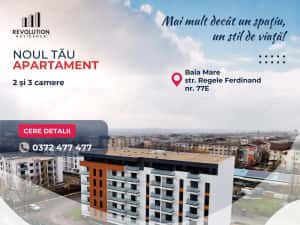 COMISION 0% Apartamente 2 si 3 camere - Regele Ferdinand 77E, Baia Mare
