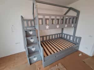 TRANSPORT GRATUIT.Pat etajat tip casuta.Cod 3542