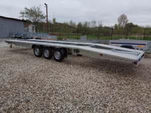 Platforma transport 2 masini, 8.5 m, 3500 kg, Noua, OFERTA! — miniatura 4