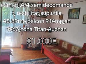 Ap.2camere,Titan-Auchan