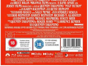 PULP FICTION – Limited Edition Steelbook 4K Ultra HD + Blu-ray Sigilat — miniatura 2
