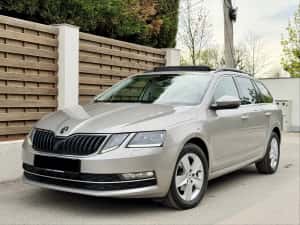 Skoda Octavia Ambition 1.6TDI 116cp DSG / Panorama / Piele / Bi-xenon LED / Distronic+ — miniatura 4