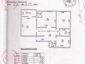 3 Camere decomandate la pret de 2, Baie cu geam, 64m2 , Mazepa