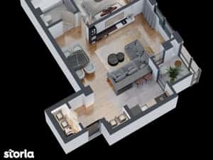 Apartament 2 Camere | 60 mp | Complex Comat Towers — miniatura 5