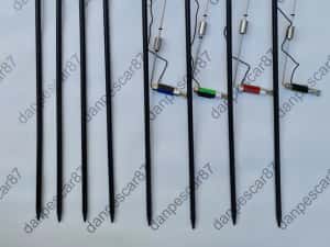 Set 4 Avertizori digitali TLI10 + 4 swingere cu iluminare si 8 Tije — miniatura 3