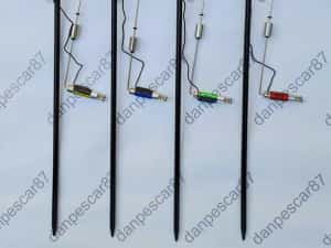 Set 4 Avertizori digitali TLI10 + 4 swingere cu iluminare si 8 Tije — miniatura 4