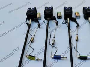 Set 4 Avertizori digitali TLI10 + 4 swingere cu iluminare si 8 Tije — miniatura 8