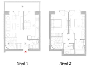Duplex cu 3 camere - Tip D3B2 — miniatura 3
