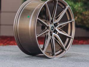 Jante Roti Mercedes R20 5x112 Bronze Polish S Class E Class C Class CLS CLA CL SL ML GLA GLC GLK GL — miniatura 4