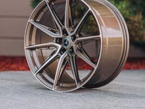 Jante Roti Mercedes R20 5x112 Bronze Polish S Class E Class C Class CLS CLA CL SL ML GLA GLC GLK GL — miniatura 6