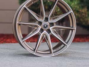 Jante Roti Mercedes R20 5x112 Bronze Polish S Class E Class C Class CLS CLA CL SL ML GLA GLC GLK GL — miniatura 9