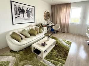 2 camere 64 mp | Amenajat cu designer | Etaj 10 | Vedere panoramică