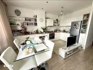 2 camere 64 mp | Amenajat cu designer | Etaj 10 | Vedere panoramică — miniatura 4