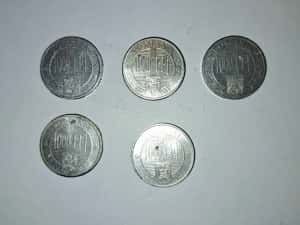 Monede 1000 lei, anii 2000, 2001, 2002, 2003 si 2004, pret 150 lei toate!