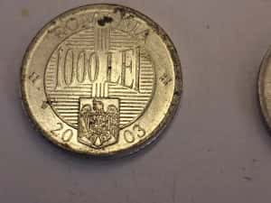 Monede 1000 lei, anii 2000, 2001, 2002, 2003 si 2004, pret 150 lei toate! — miniatura 5