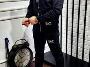 Trening bumbac Armani,diverse mărimi,feronerie metalica inscriptionata — miniatura 10