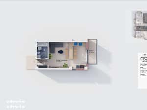 Apartament nou 38 m | Comision 0% - 1250 euro / m2 - TVA INCLUS — miniatura 2