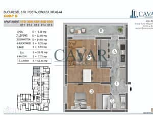Apartamente Direct de la Dezvoltatorul Cavar Residence — miniatura 6