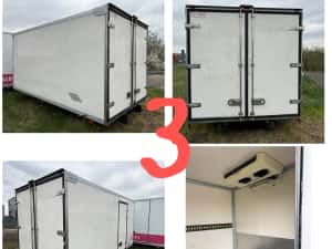 Bena cub frig prelata Iveco Daily Mercedes Sprinter Ford Fiat VW — miniatura 4