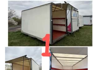 Bena cub frig prelata Iveco Daily Mercedes Sprinter Ford Fiat VW — miniatura 9