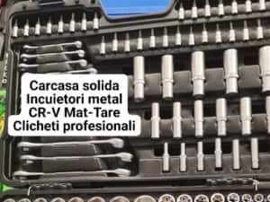 Trusa chei 216 piese JBM-Spania.Trusa tubulare.Trusa scule 216 noi — miniatura 9