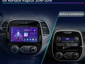 Navigatie Android RENAULT CAPTUR  , Carplay ,Android Auto + Camera — miniatura 2