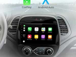 Navigatie Android RENAULT CAPTUR  , Carplay ,Android Auto + Camera — miniatura 3