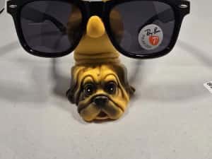 Promotie - Ochelari de soare polarizati Rayban Wayfarer 2140, rama lucioasa, lentila neagra — miniatura 4