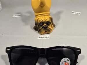 Promotie - Ochelari de soare polarizati Rayban Wayfarer 2140, rama lucioasa, lentila neagra — miniatura 6