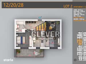 Apartament 2 Camere, Comision 0%, Pallady - metrou Teclu — miniatura 4