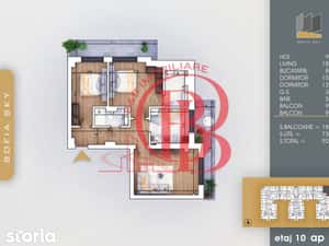 Apartament 3 camere Mutare Rapida-Acte Gata Th. Pallady — miniatura 4